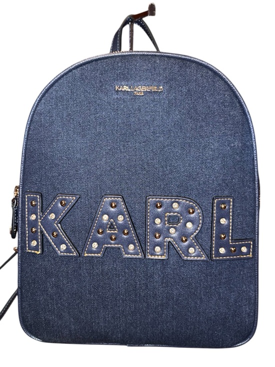 Karl Lagerfeld Handbags - NWT Karl Lagerfeld Adele Denim Backpack $198